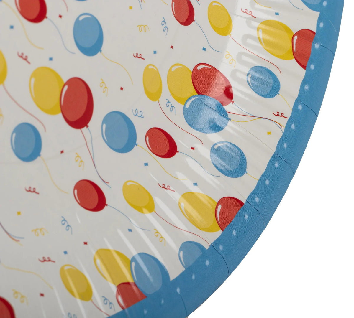 PRONAPPE Teller, Papier/Karton, Rund – Ø 23 cm, Mehrfarbig – FSC – 10 Stk.