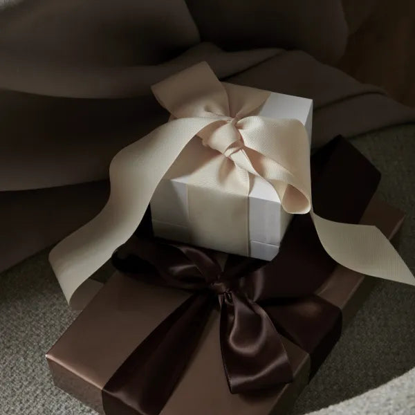 Blomus Geschenkband, JUHLA L, Polyester, Vanille, 50 mm × 5 m, 1 Stk.