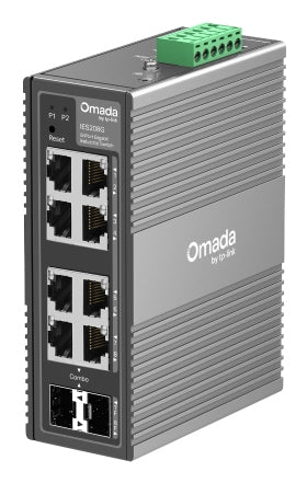 TP-Link IES208G Netzwerk-Switch – 8× RJ45, GbE