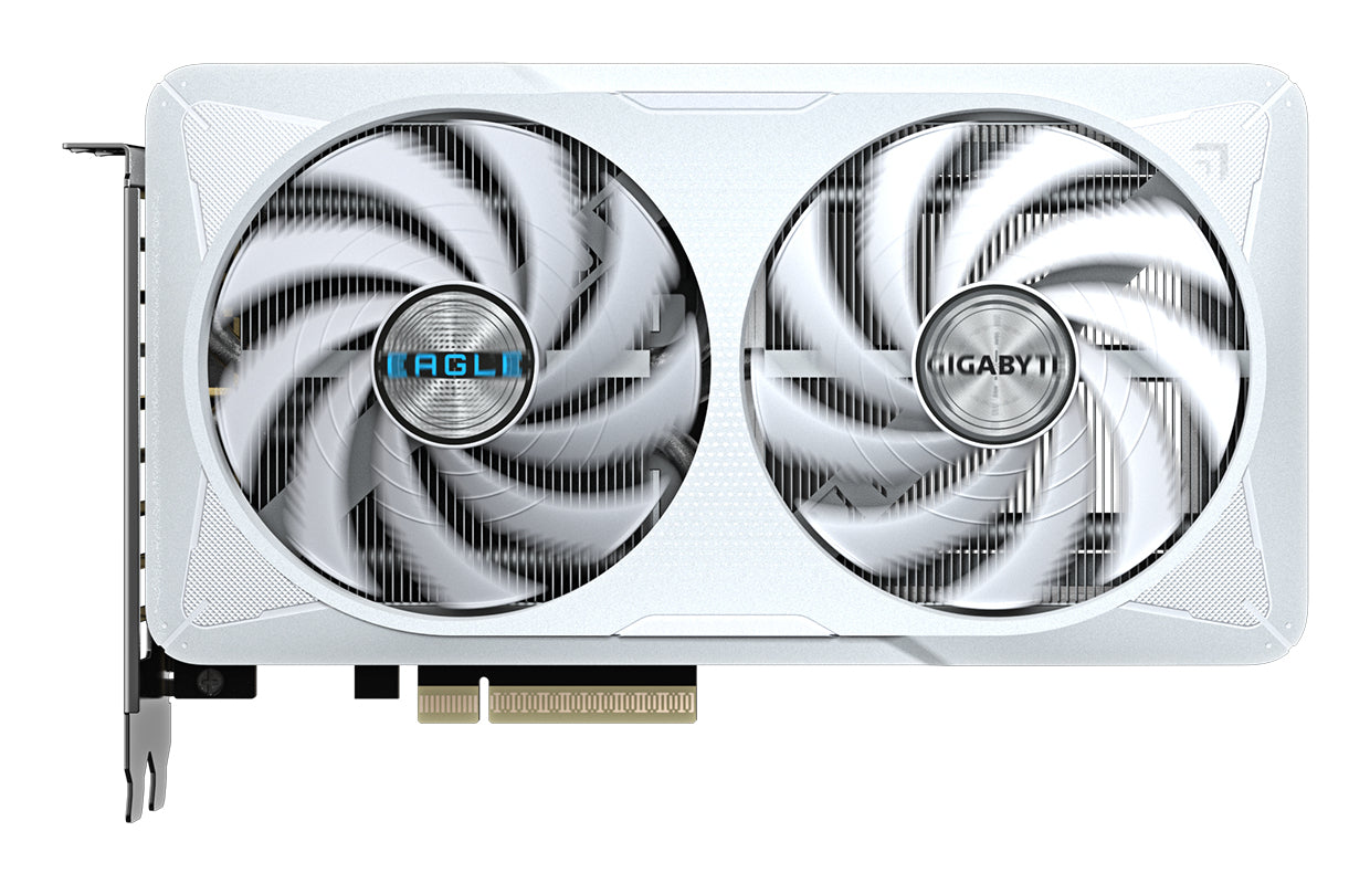 GIGABYTE GeForce RTX 5060 EAGLE OC ICE 8G – 8 GB GDDR7, PCIe 5.0, 3×DisplayPort, 1×HDMI, 109 W