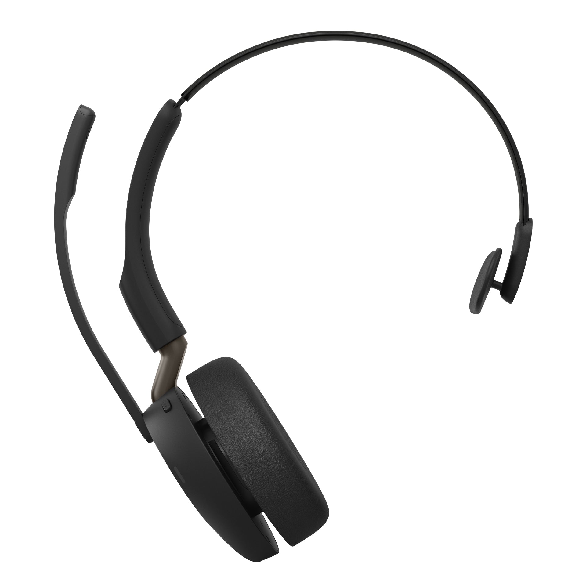 Jabra Evolve3 65 Office-Headset – On-Ear, Mono, BT, UC-optimiert, mit USB-A-Dongle, Schwarz