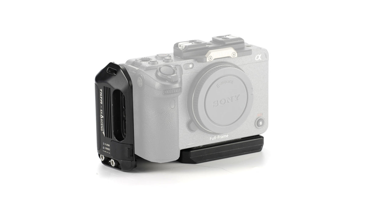Tilta TA-SSH-CFA-M2 Griff – CFexpress Typ A zu M.2 – für Sony A1, A7S III, A7 IV und andere – Schwarz