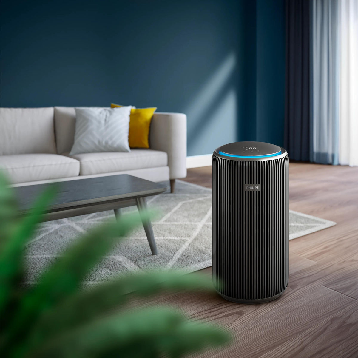 Philips Luftreiniger AC4221/11 – CADR 600 m³/h, bis 156 m², WLAN, App-Steuerung, 52 dB