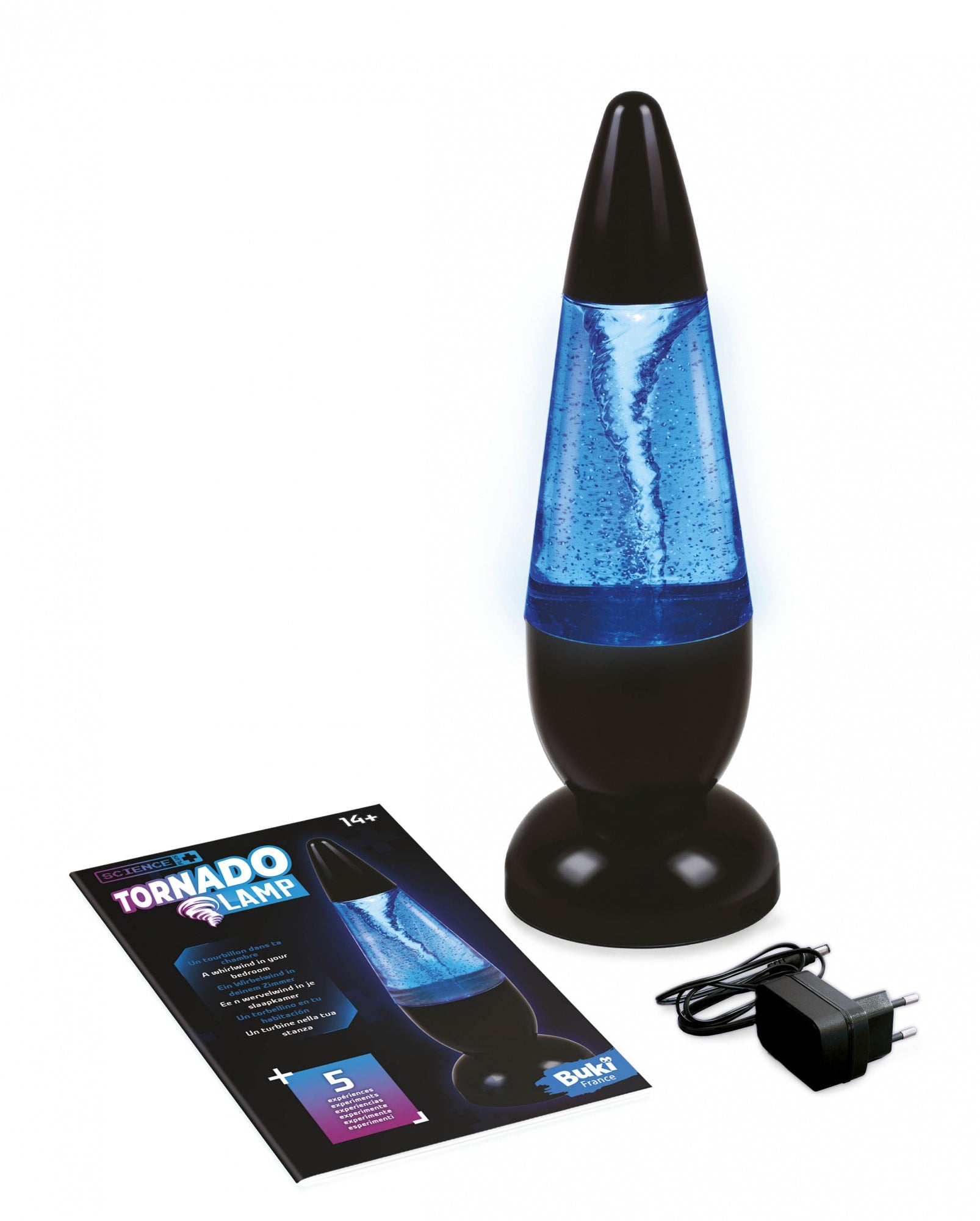 Buki Tischleuchte – Elektrische Aromalampe, USB, 24 cm – Schwarz