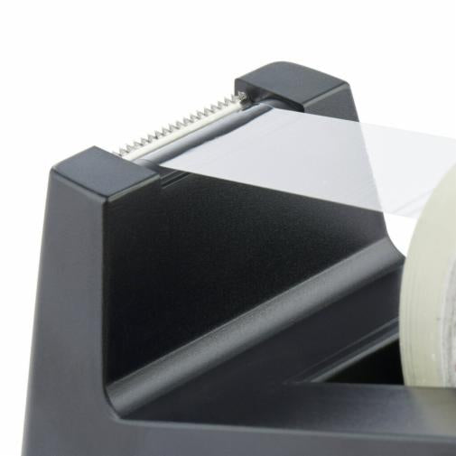 Scotch Tischabroller C10 – für Rollenbreite bis 80 mm, für Bandlänge bis 66 m, Kunststoff, schwarz