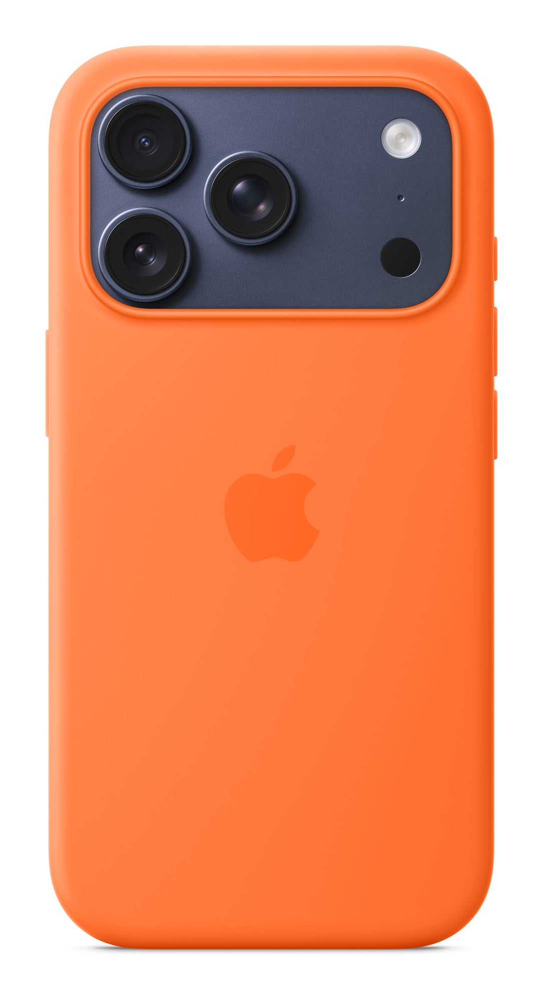 Apple Backcover – für Apple iPhone 17 Pro, MagSafe, Mikrofaser+Silikon, Orange