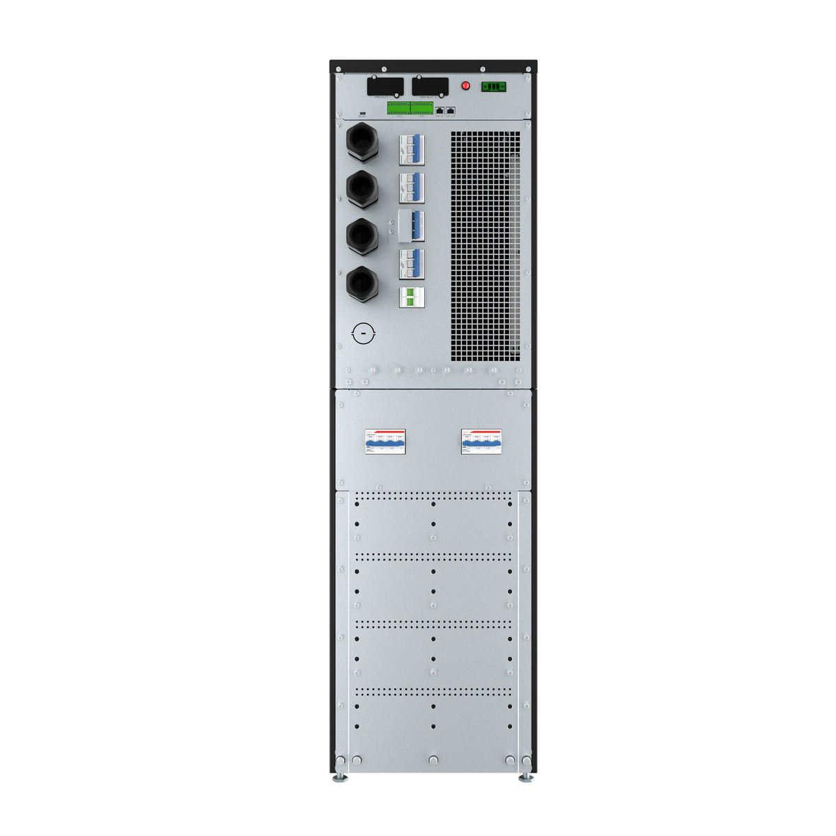 Eaton 93T IB – USV, Online-Doppelwandler, 40 kVA/40 kW, 3-phasig, Tower, 400 V, Blei-Säure, Schwarz