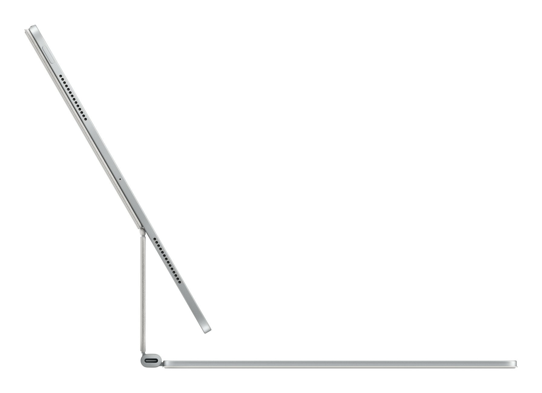 Apple Magic Keyboard – Tastatur, CH-Layout (DE-CH), mit Touchpad, Weiss – für iPad Pro 13" (M5)