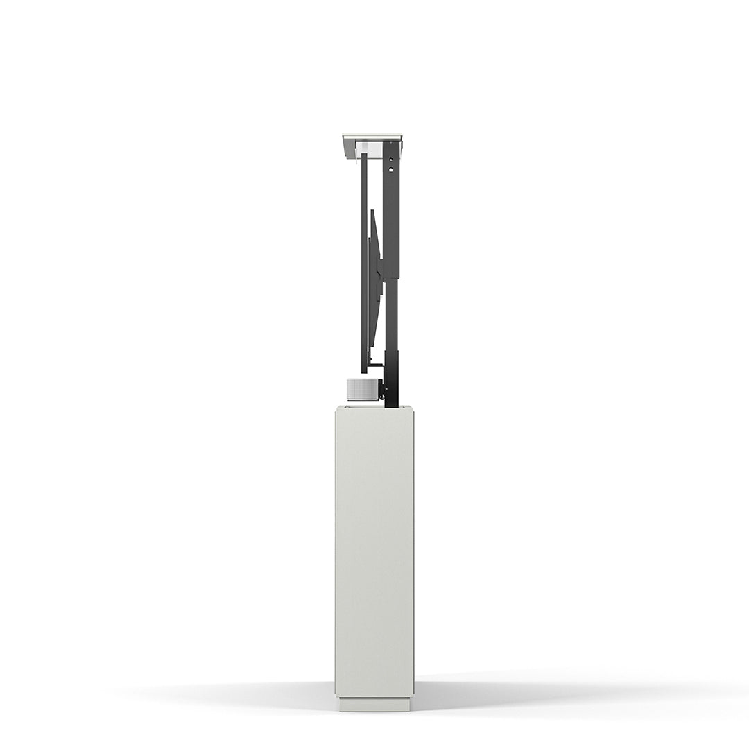 Multibrackets Displayständer, motorisiert, bis 55", bis 50 kg, weiss