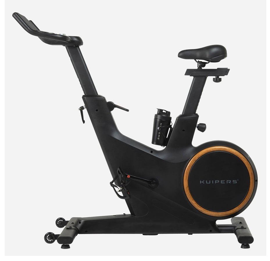 Kuipers Roller-Fahrrad-Trainer S3, 16 kg Schwungmasse, 150 kg Belastbarkeit – Schwarz