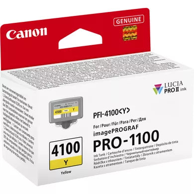 Canon Tintenpatrone PFI-4100, Gelb – für imagePROGRAF PRO-4100