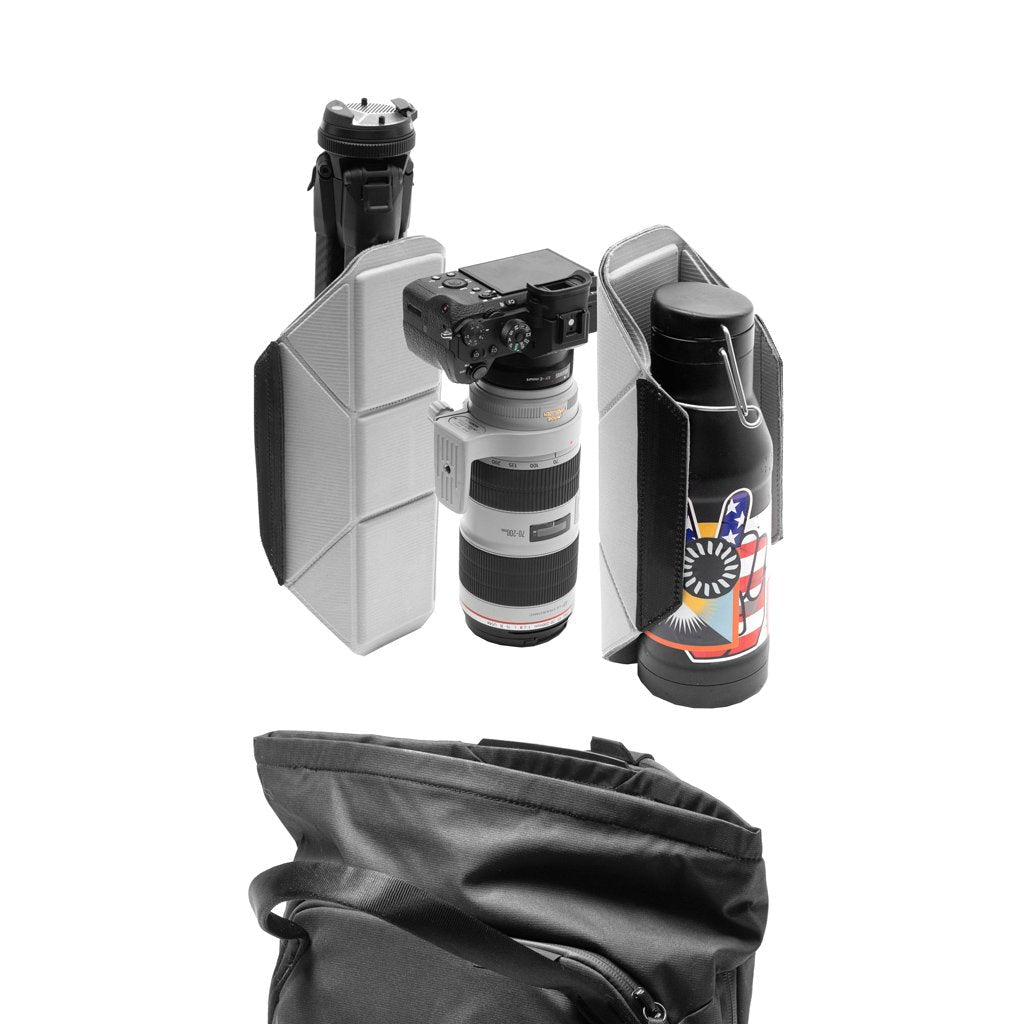 Peak Design Everyday Totepack v2 Kamerarucksack – 20 l (erweiterbar auf 25 l) – Nylon – Schwarz