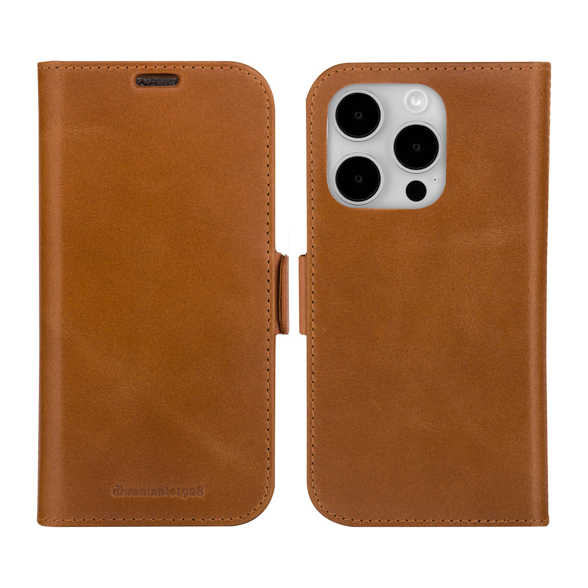 Dbramante1928 Lynge Case – Lederfolio, iPhone 15 Pro