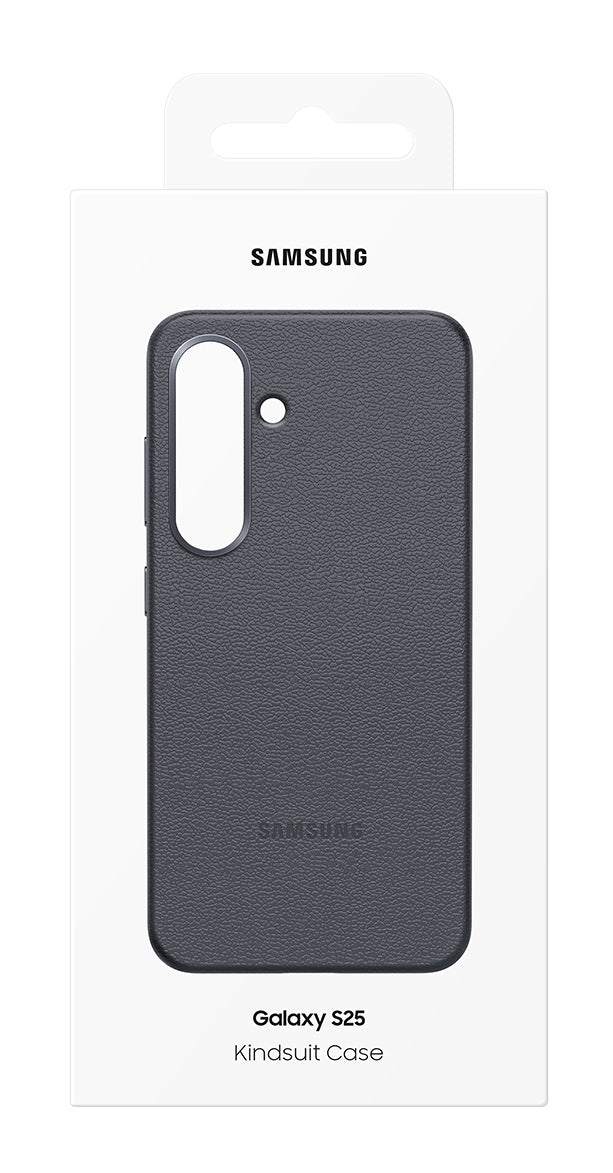 Samsung Backcover – für Samsung Galaxy S25 – schwarz – Leder