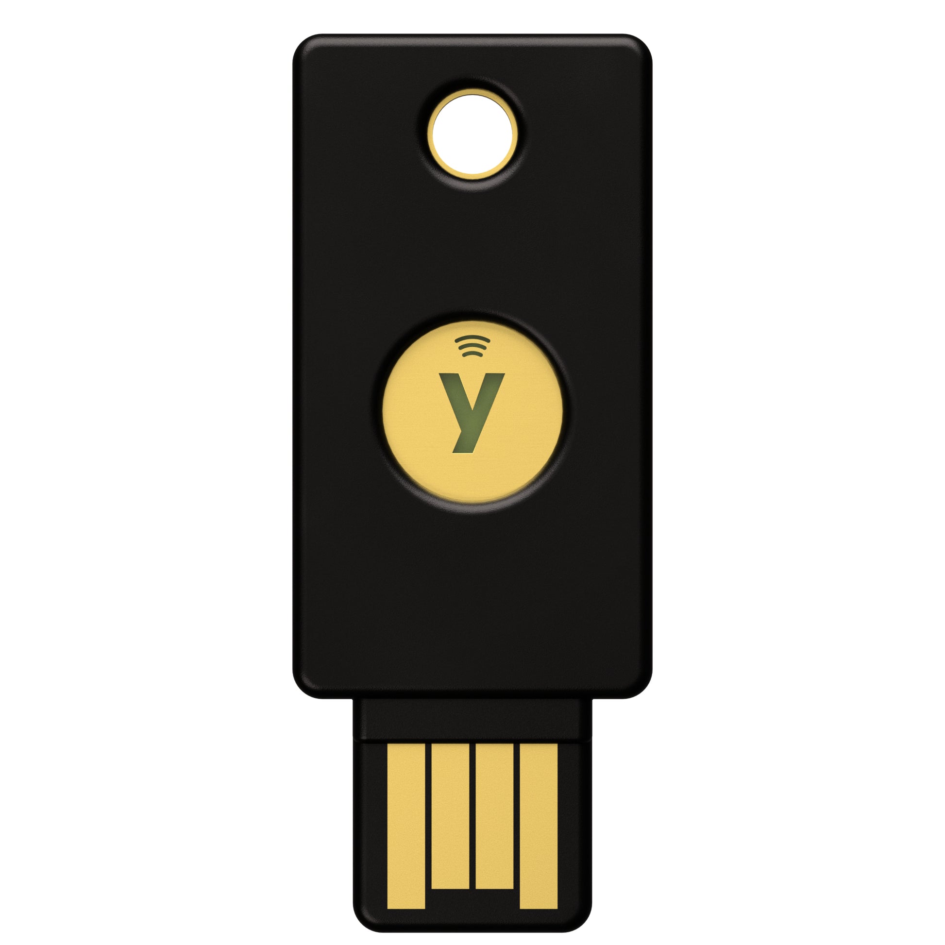 Yubico YubiKey 5 NFC FIPS USB-Sicherheitsschlüssel – USB-A – NFC – Schwarz – für Windows, macOS und mehr