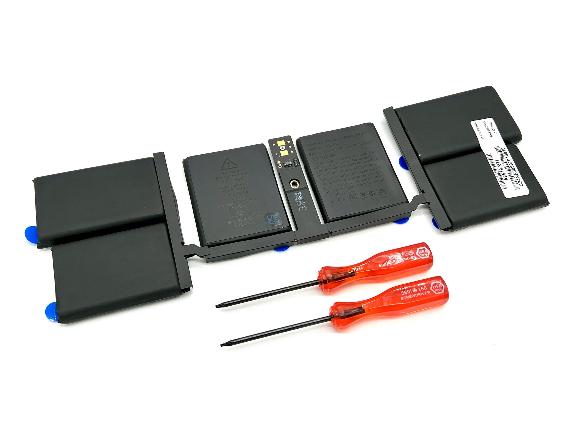 BTI Notebook-Akku – für Apple MacBook Pro 14" (2021, M1) – 70 Wh, 11,4 V (6 Zellen)