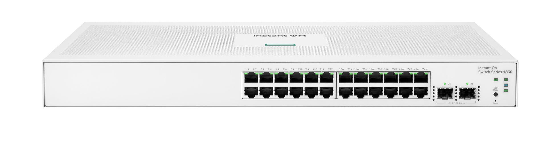 HPE Aruba 1830 24G 2SFP JL812A – Managed Switch – 24×GbE, 2×SFP, L2, 1U