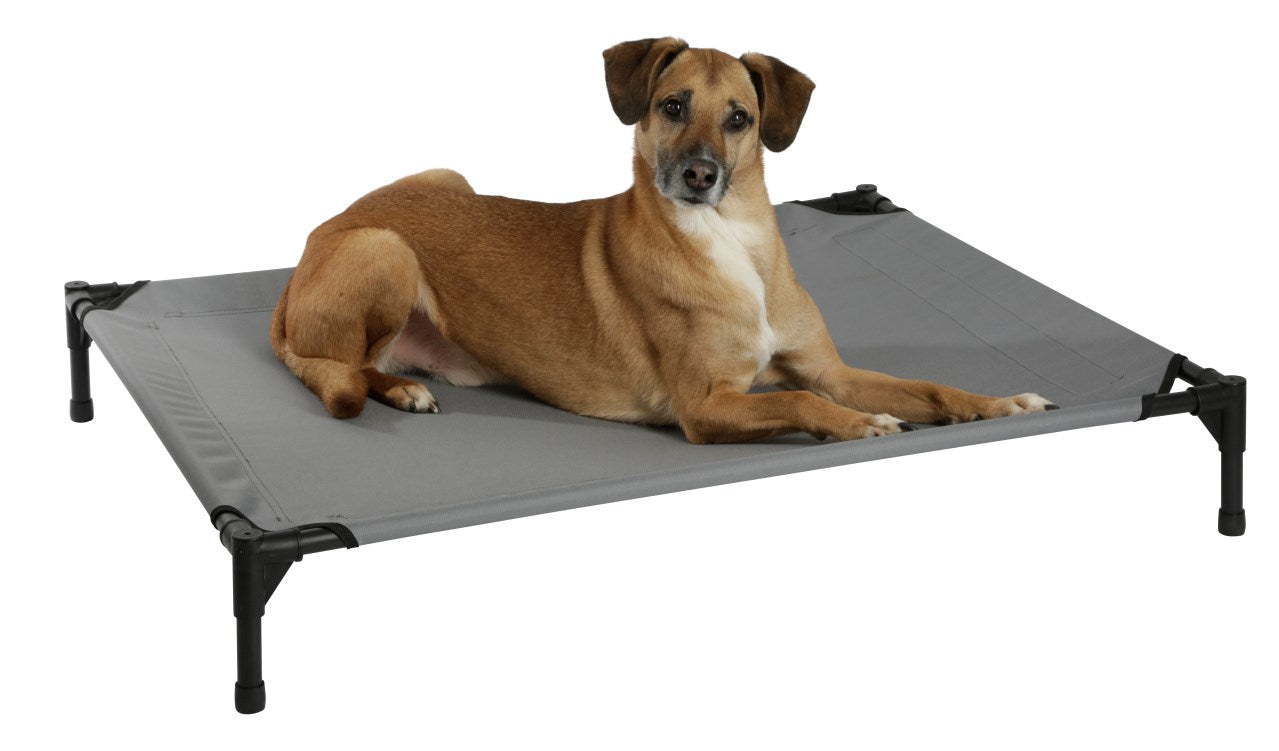 Kerbl Vacation Top – 86 × 105 cm – Metall, Oxford, Dunkelgrau