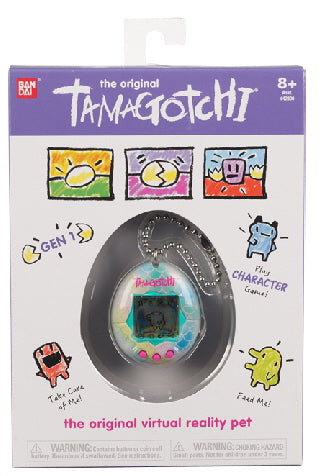 Bandai Tamagotchi Original – Elektronisches Haustier – 3 × 4 × 1,5 cm – ab 8 Jahren – mehrfarbig