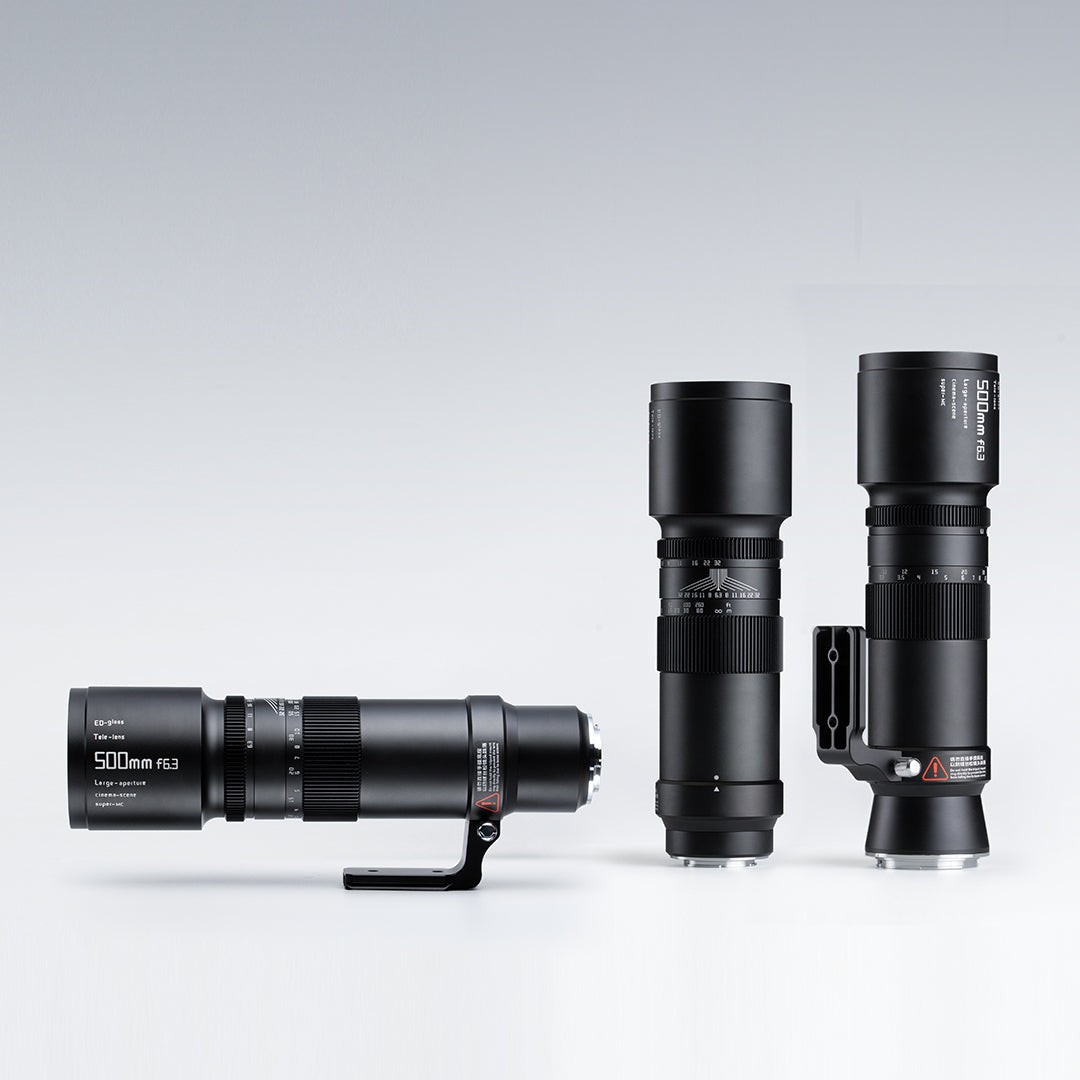 TTArtisan F50063-B-RF 500 mm f/6.3 RF – Teleobjektiv – für EOS R, RP, R5 und andere – Schwarz