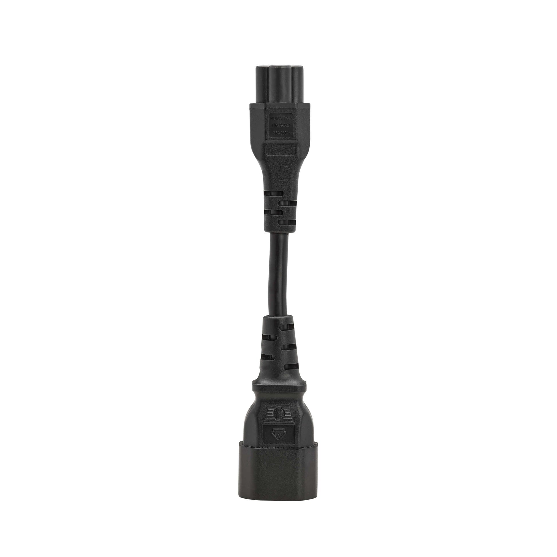 Eaton Netzkabel, IEC C14 auf IEC C5, H05VV-F, 2,5 A, 0,15 m