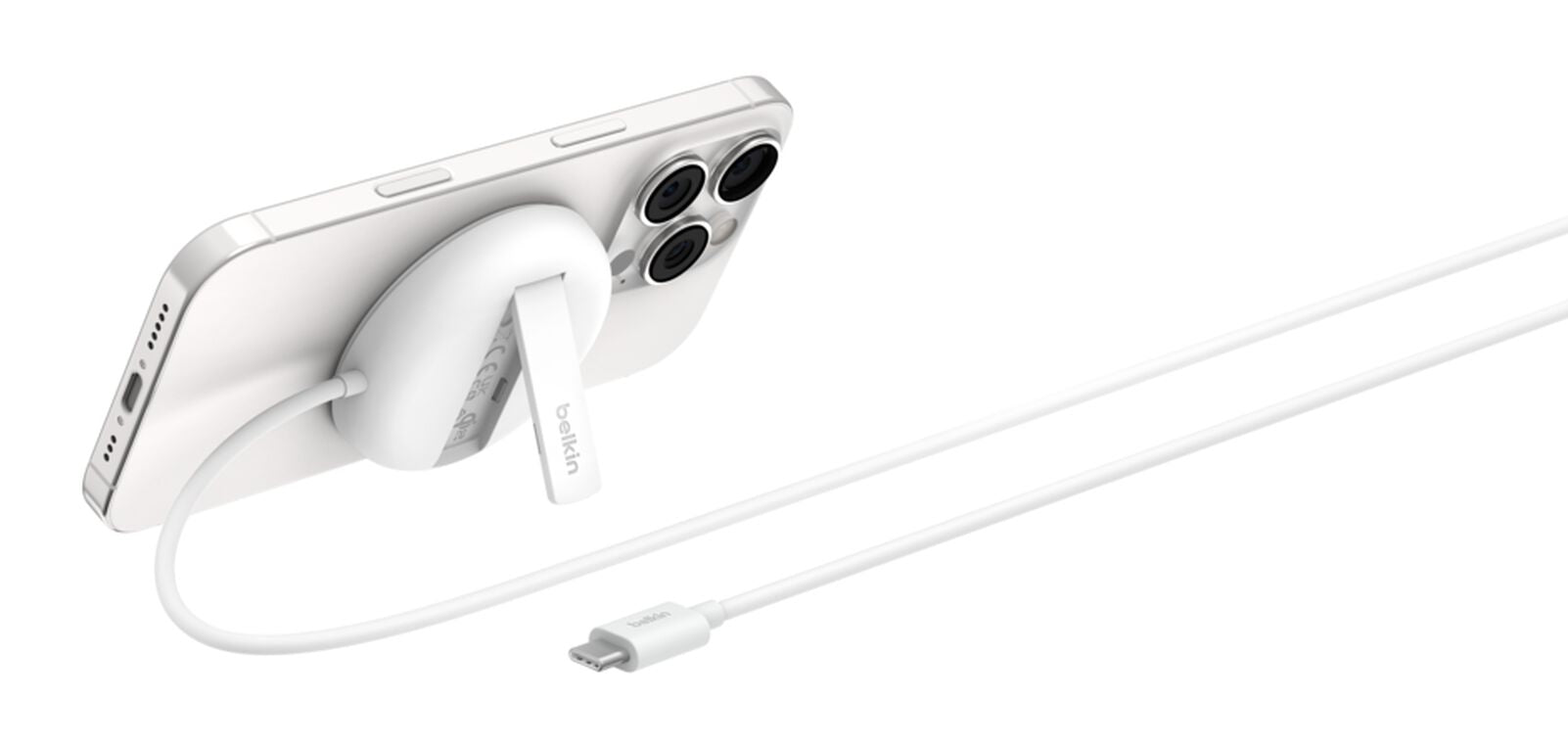 Belkin BOOSTCHARGE PRO QI2 Ladegerät – 15 W, Qi, magnetisch, kabellos