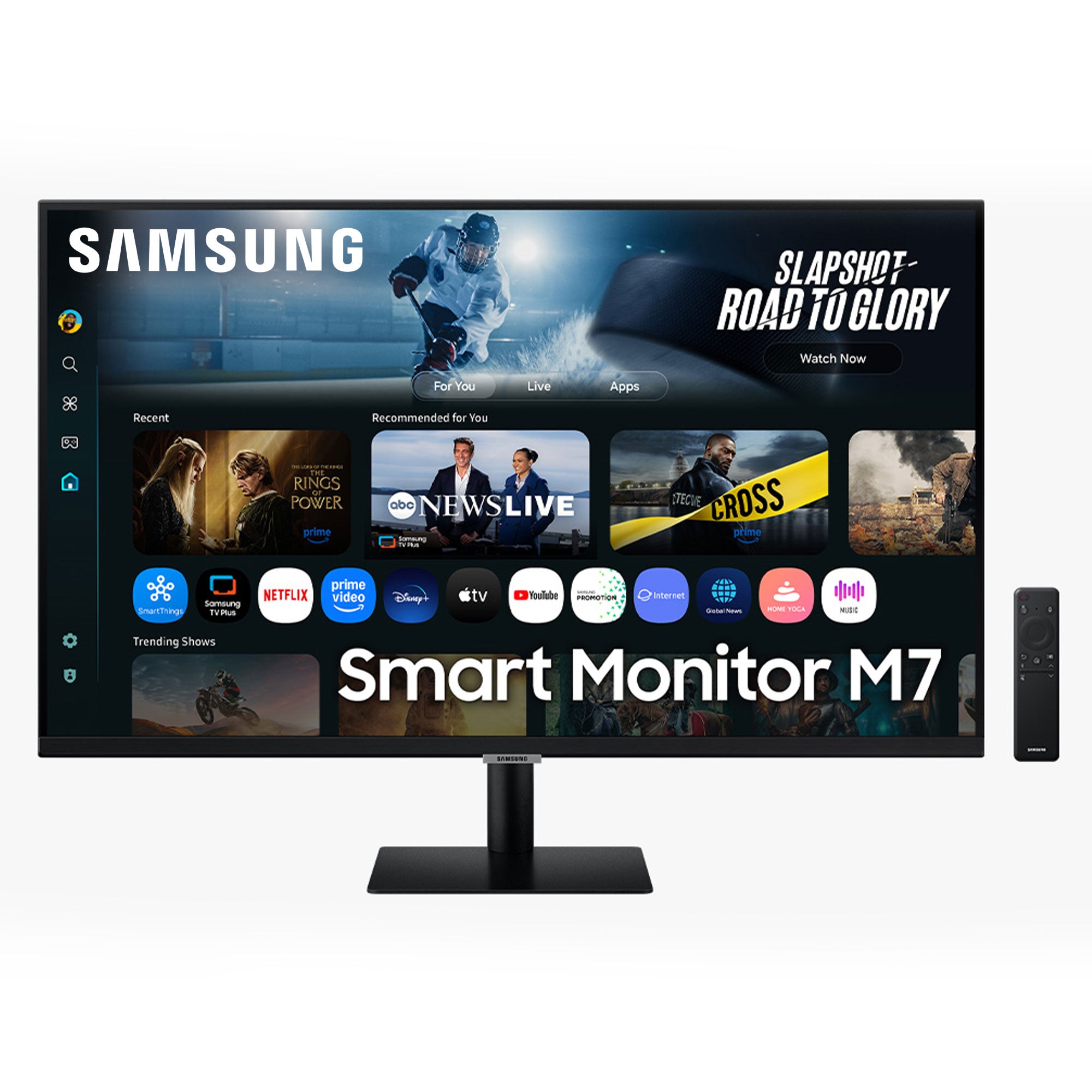 Samsung M7 M70F – Monitor, 32" 3840 × 2160 (UHD 4K), LCD, Schwarz