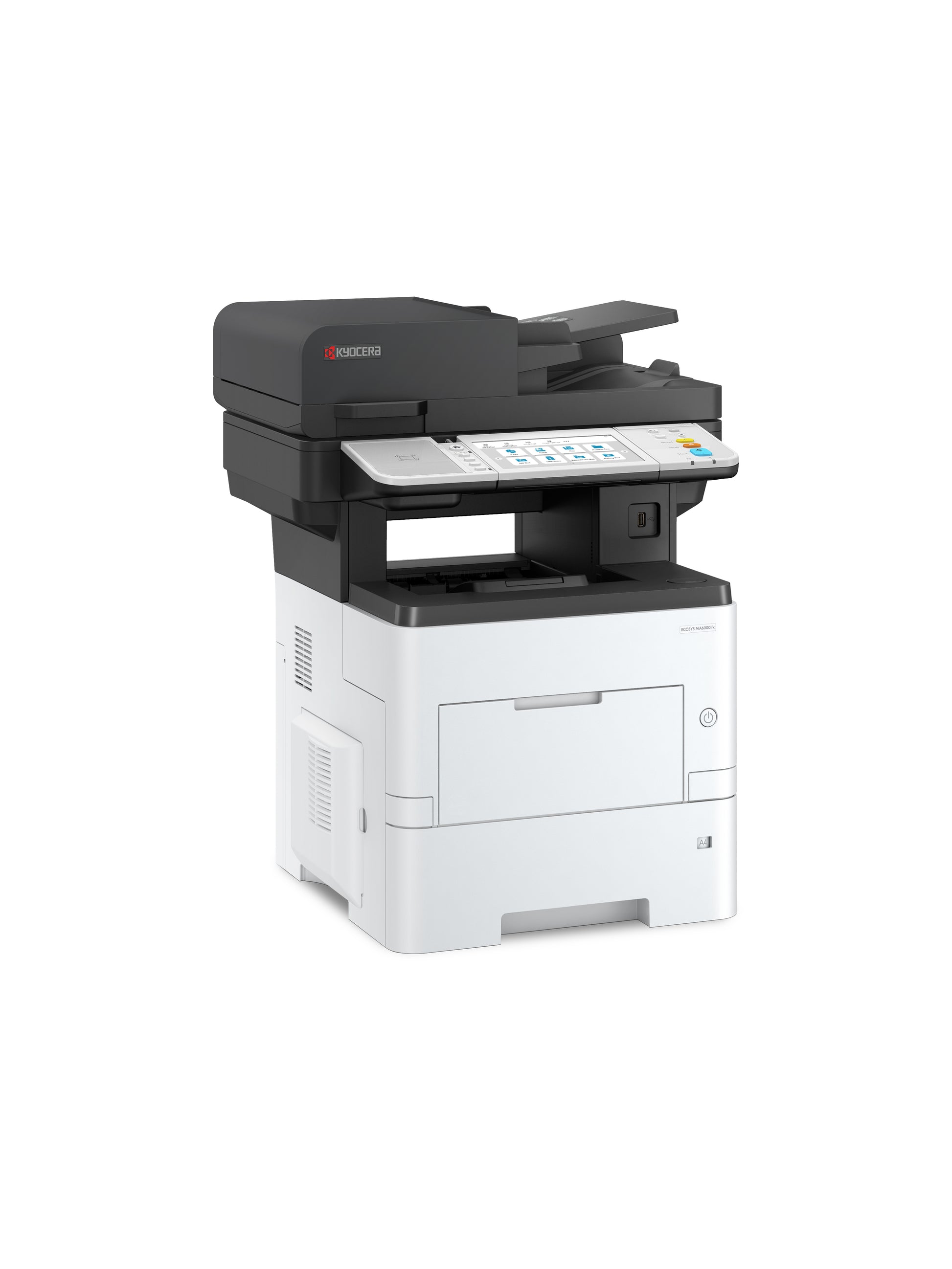 Kyocera MA6000ifx – S/W Laser-MFP A4, 4-in-1 – USB – Duplex, Duplex-ADF – 60 ppm S/W