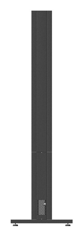 Hagor Bodenständer (ohne Rollen) – bis 55" – Diebstahlsicherung, für 2 Displays – HP Kiosk 55" FS – B2B