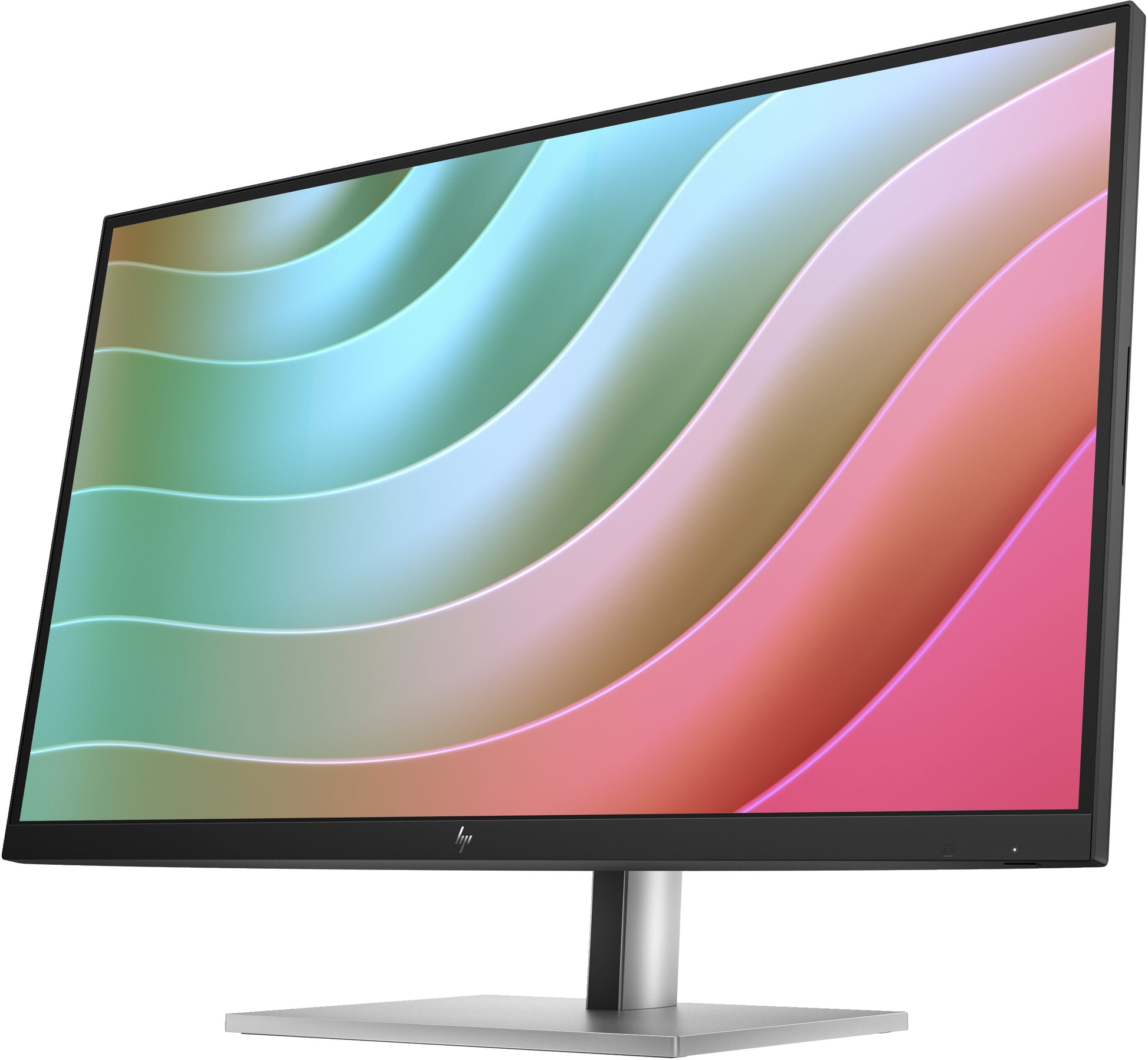 HP E27k G5 – Monitor, 27", 3840 × 2160 (UHD 4K), IPS, 60 Hz, 350 cd/m², USB-C, VESA 100 × 100, Schwarz, Silber