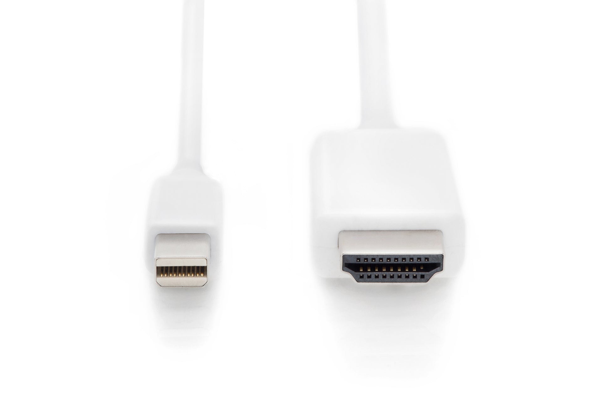 Digitus Mini DisplayPort (Stecker) auf HDMI (Stecker) Adapter, DP 1.2, HDMI 2.0, 4K@60 Hz, 2 m, MINI DPADAPC