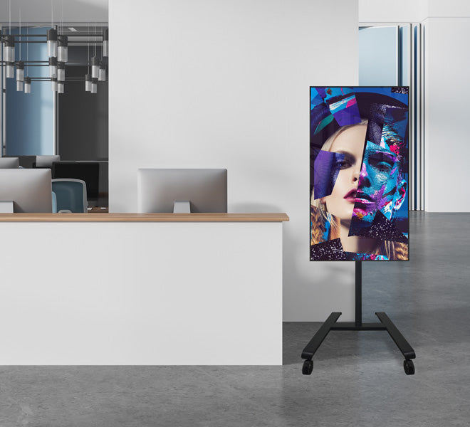 B-Tech Trolley, bis 55", VESA 400×400