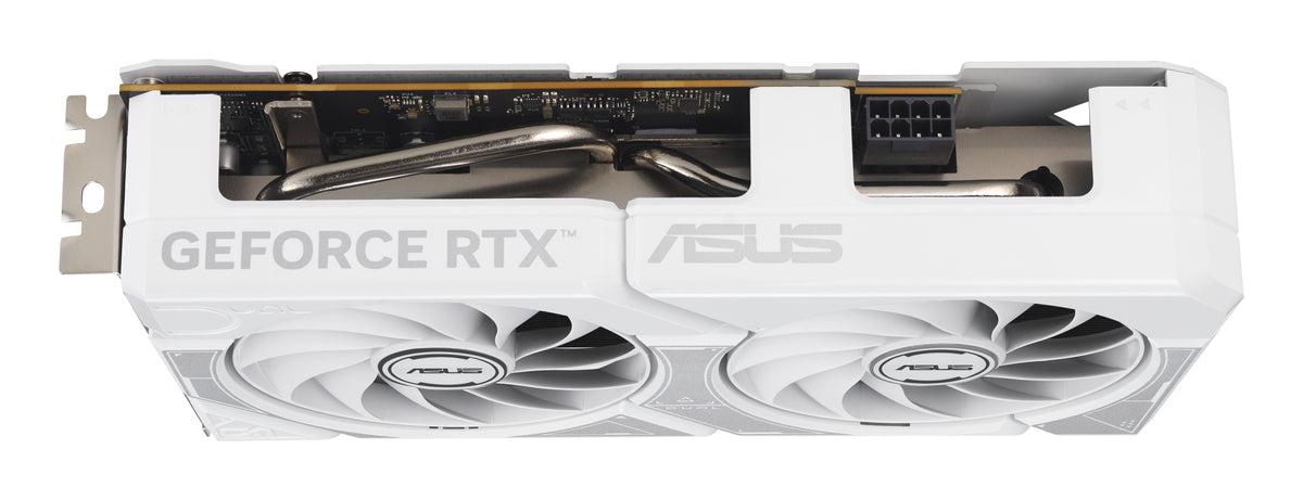 ASUS DUAL RTX 5060 OC – PCIe Grafikkarte – GeForce RTX 5060, 8 GB GDDR7, PCIe 5.0, 3×DP, 1×HDMI, Weiss