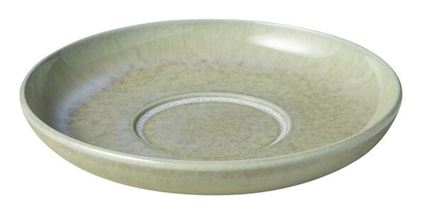Villeroy & Boch Perlemor Alga Untertasse – Porzellan, grün, Ø 12,0 cm, spülmaschinengeeignet