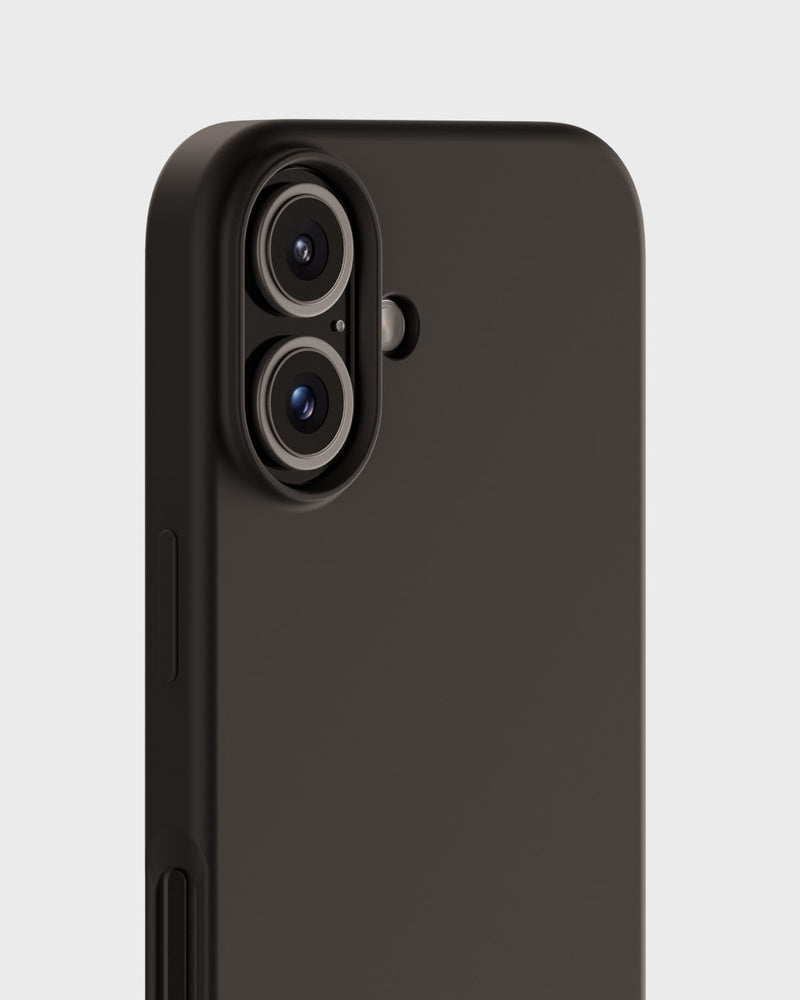 Holdit – Backcover – für Apple iPhone 16 Plus – Schwarz – Silikon