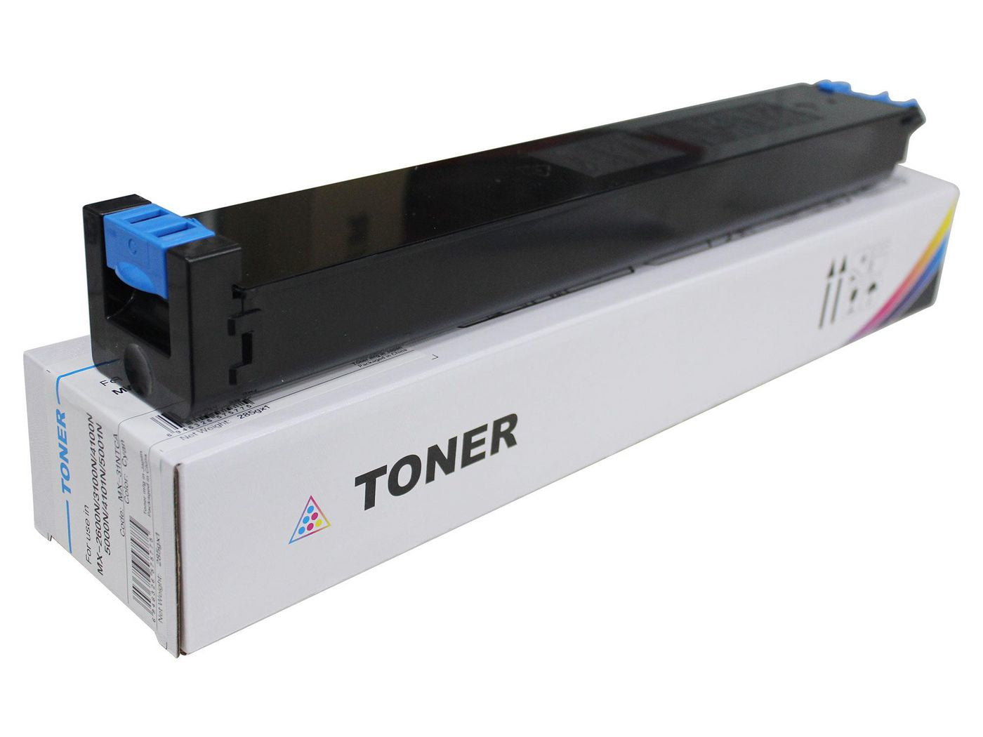 CoreParts Toner – cyan, 15000 Seiten – für Sharp MX-2600N/MX-3100N/MX-4100N und andere