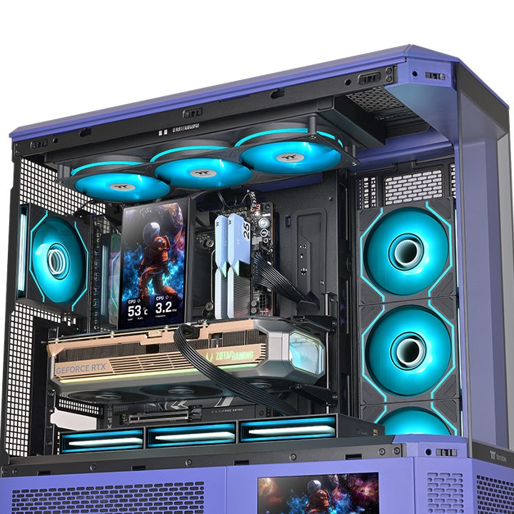 Thermaltake ST360 Ultra ARGB Sync – AIO-Wasserkühlung – 360 mm, 7" IPS-LCD, 365 W