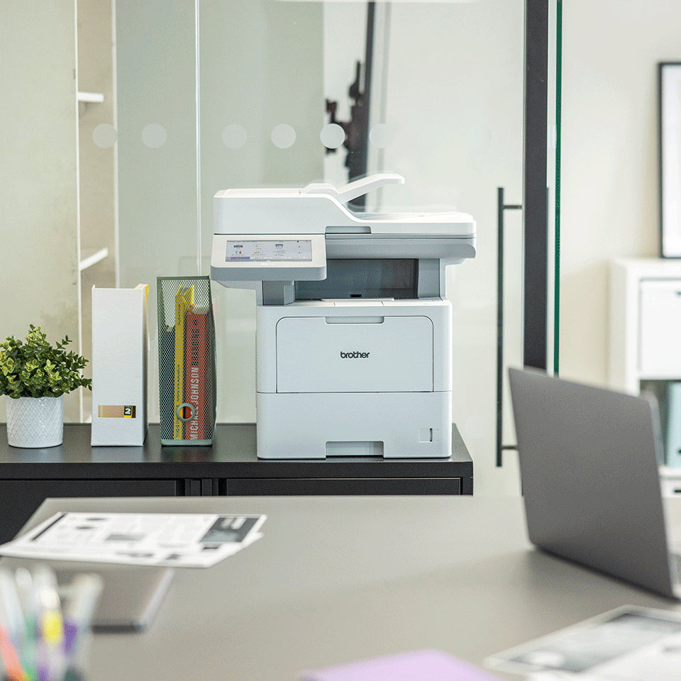 Brother MFC-L6910DN – S/W Laser-MFP A4, 4-in-1 – USB/LAN/WLAN – Duplex, Duplex-ADF, 80 Blatt ADF – 50 ppm S/W