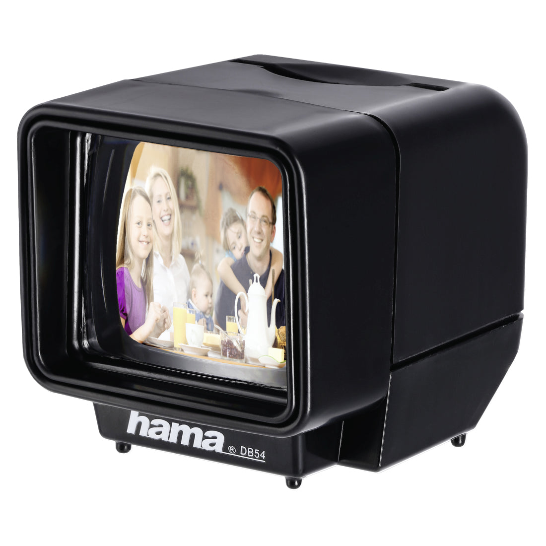 Hama Diabetrachter – LED, 3-fach Vergrösserung – für Universal – Schwarz