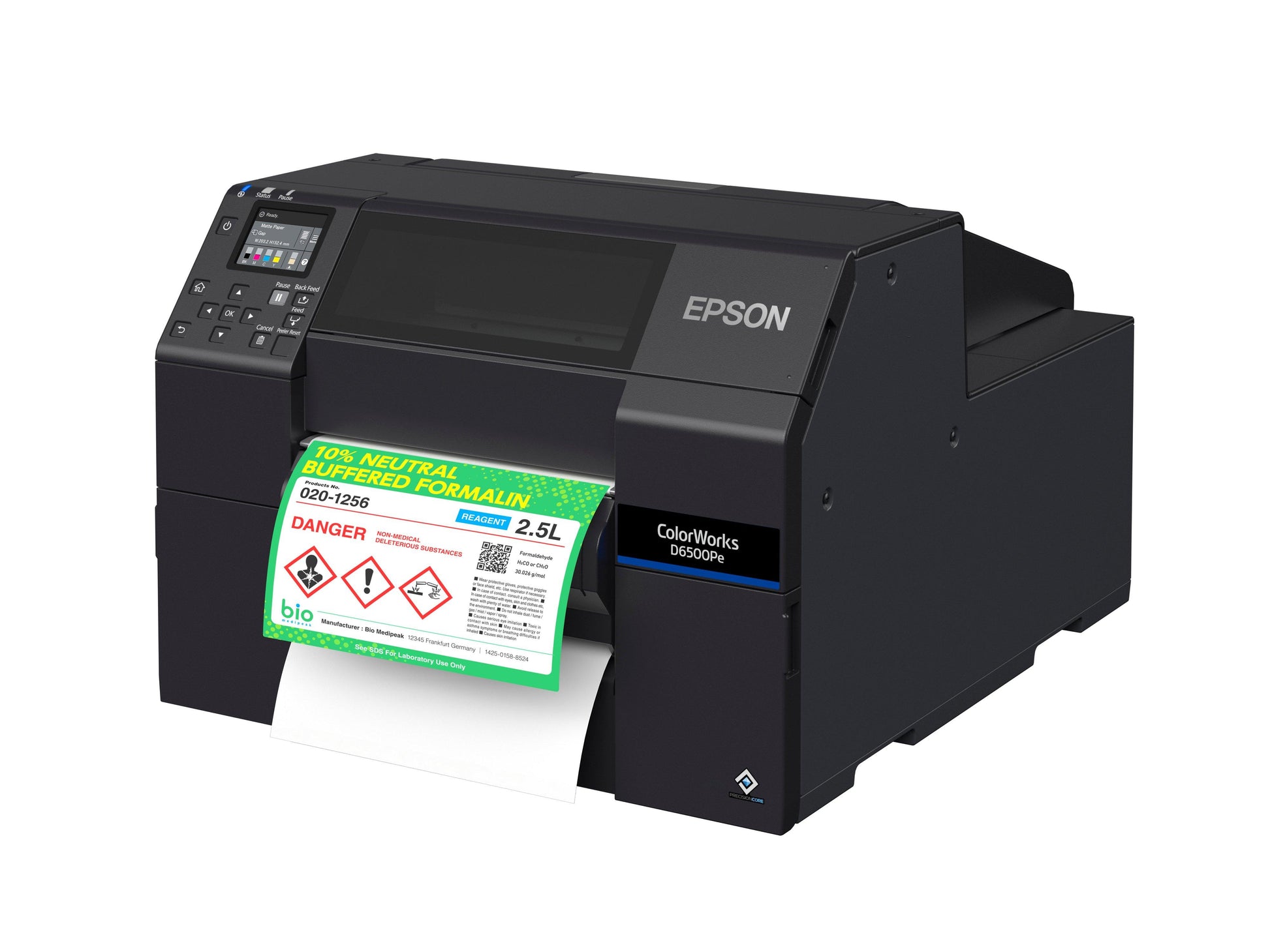 Epson ColorWorks CW-D6500PE – Etikettendrucker (Thermotransfer), 212 mm, 1'200×1200 dpi, 85 mm/s, USB/LAN