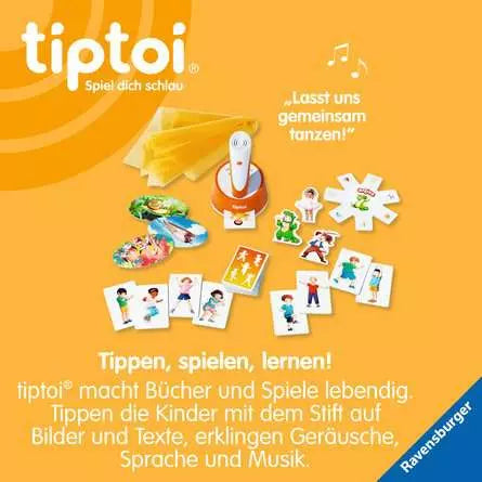 Ravensburger active Set Tanz-Theater22 – Brettspiel, 1–6 Spieler, ab 3 Jahren, 10 Min., DE