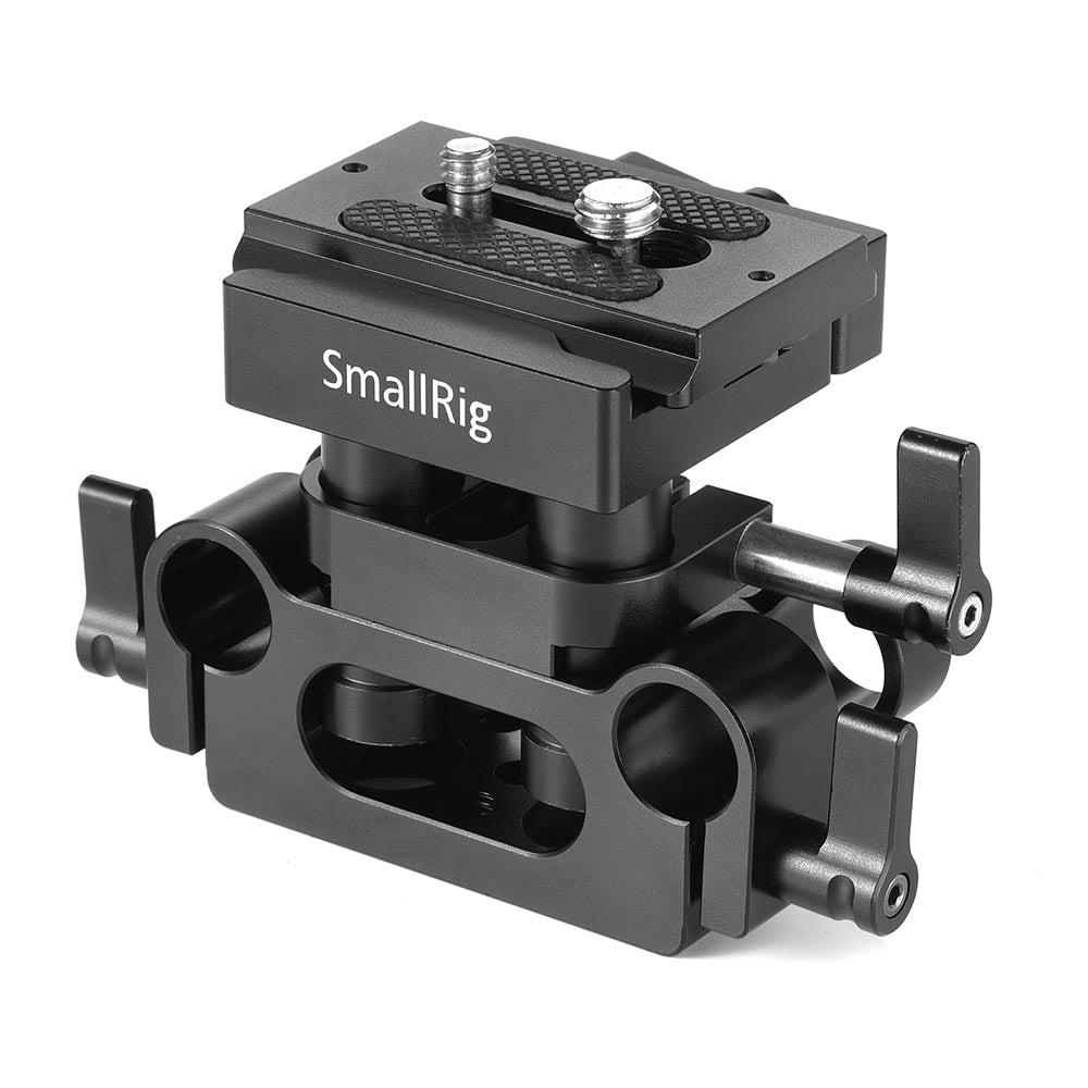 SmallRig DBC2272B Schienenplatte – für Sony, Panasonic, Canon u. a. – Schwarz