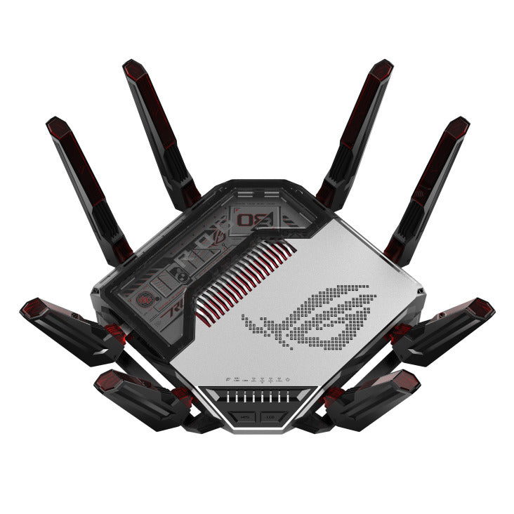 ASUS ROG Rapture GT-BN98 WLAN-Router – Wi-Fi 8 (802.11bn), Quad-Band (2,4/5/6 GHz), 2,5/10GbE, 7× LAN, USB