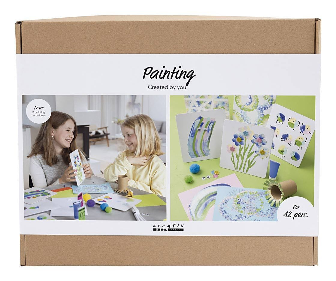 Creativ Company Guss-/Mal-Set für Kinder – XL für 6–12 Kinder – ab 4 Jahren
