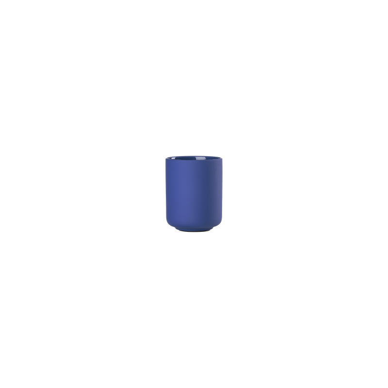 Zone Denmark Zahnbürstenhalter Ume – Steingut, Ø8,3×10,3 cm, Indigo