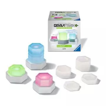 Ravensburger GraviTrax Power Element Light – 23-teilig – ab 8 Jahren – Kunststoff, mehrfarbig
