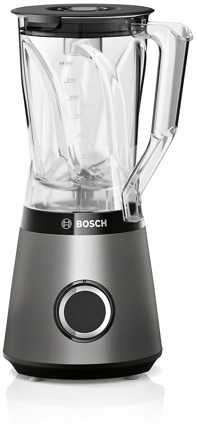 Bosch Smoothie-Mixer MMB6141S – 1,5 l, 1200 W, Eis-Crusher – silber
