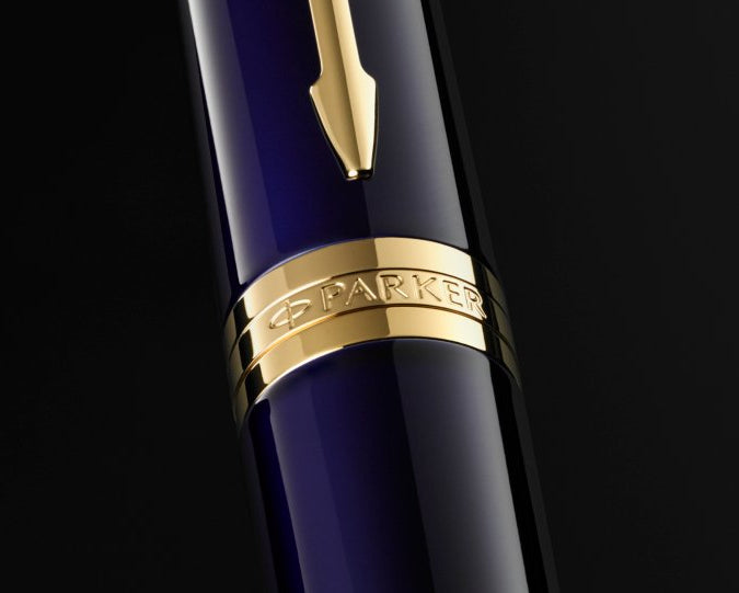 Parker INGENUITY Dunkelblau G.T. – Federspitze F – Patronen