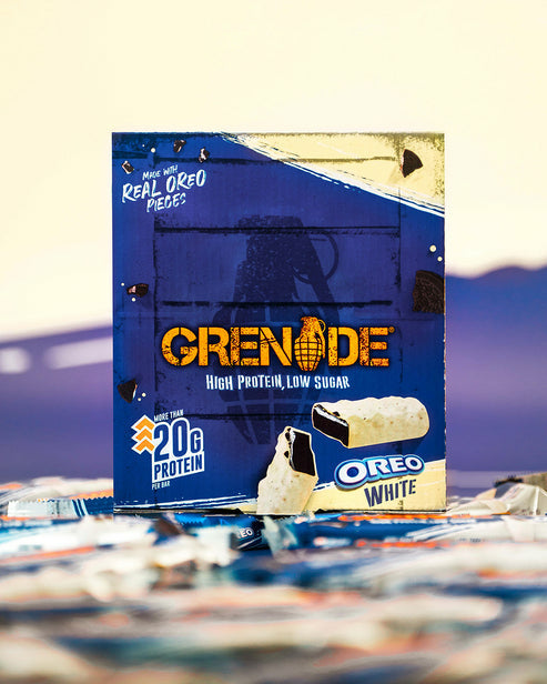 Grenade Bar Protein-Riegel – Oreo, weisse Schokolade – 12 × 60 g