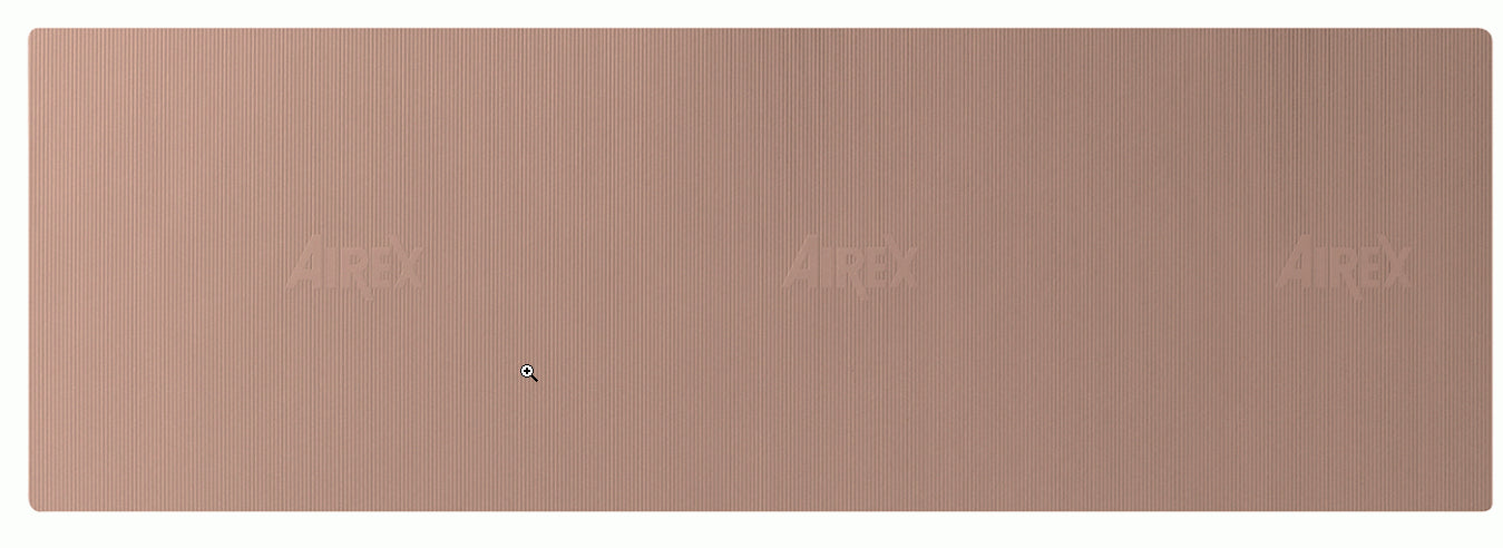 Airex TrExercise – Universal-Trainingsmatte, 180 × 60 × 0,6 cm – Hellbraun, TPE